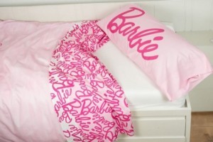 Juego de sábanas Barbie™, algodón 100%, diseño Dreamer, 001 Rosa  