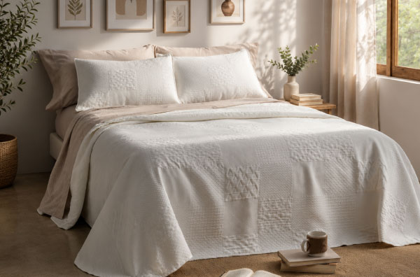 colcha coverlet verde